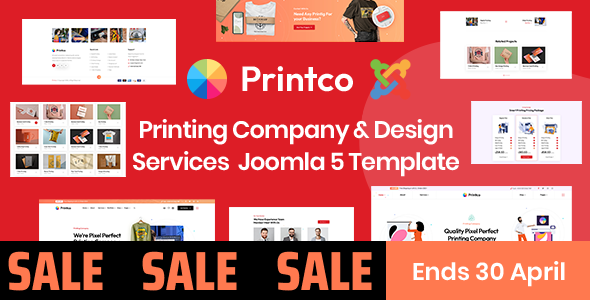 Printco - Joomla 5 Printing Company & Services Template