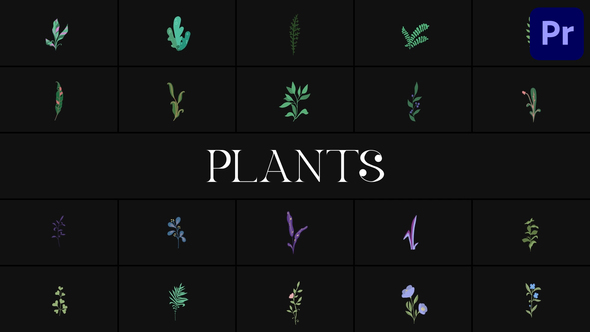 Plants for Premiere Pro