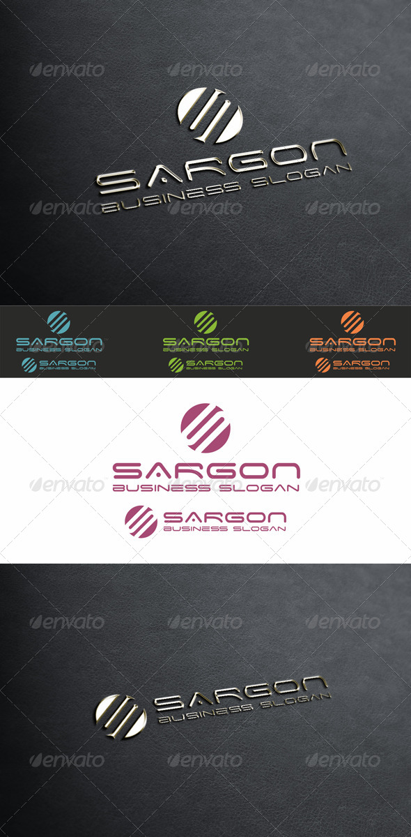 Sargon - Modern Letter S Logo - Letters Logo Templates
