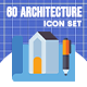 60 Architecture Icons | Astute Series