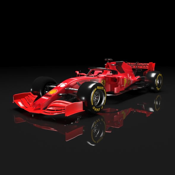 Formula 1 F1 Car (Ferrari SF90)