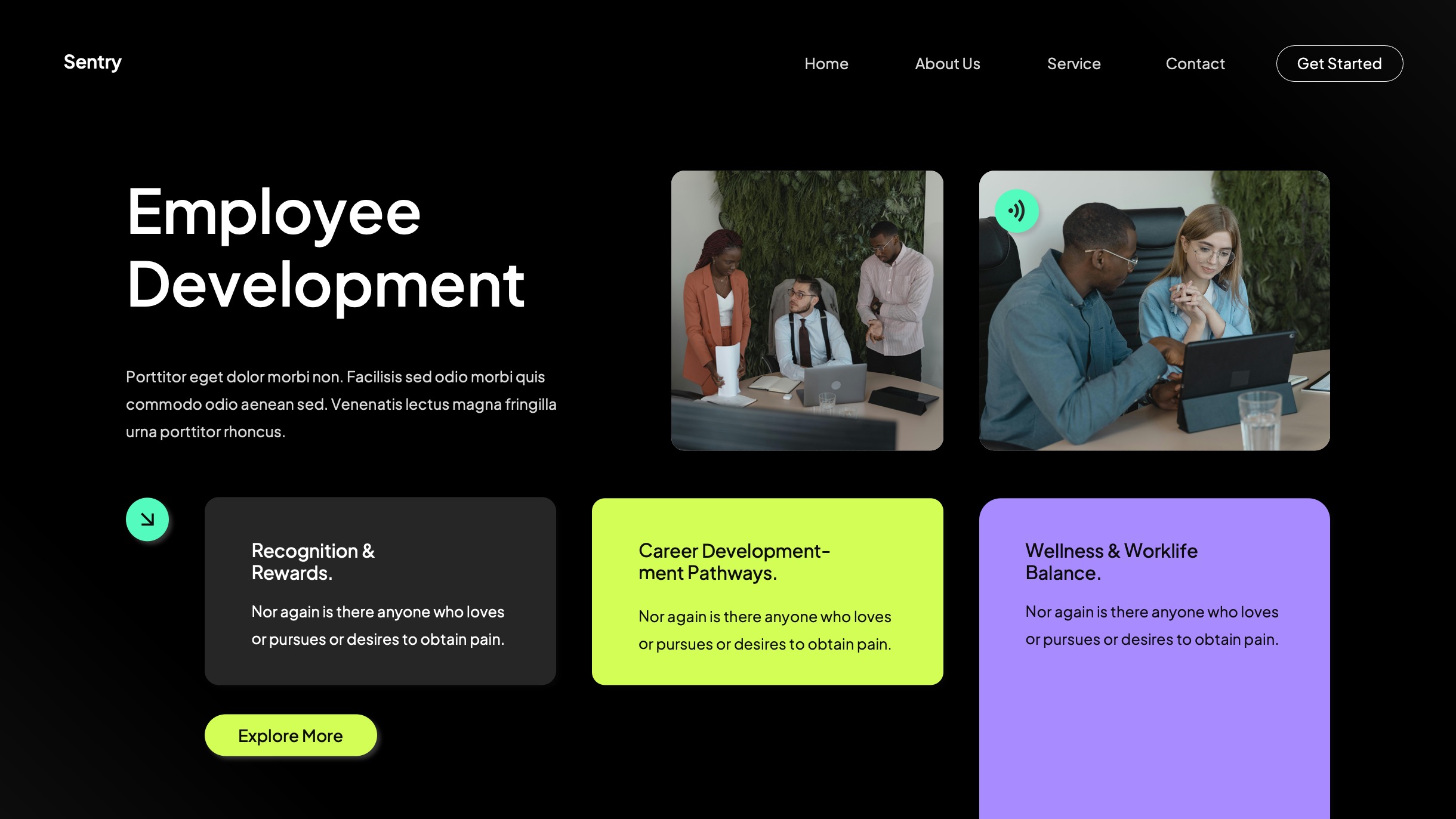 Black yellow Modern Business Company Profile Template, Presentation ...