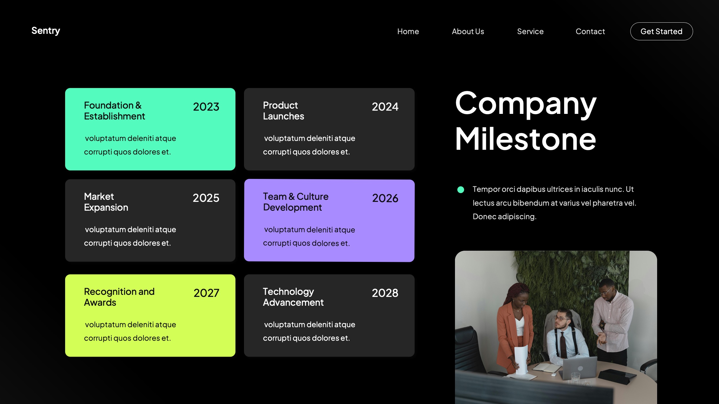 Black yellow Modern Business Company Profile Template, Presentation ...