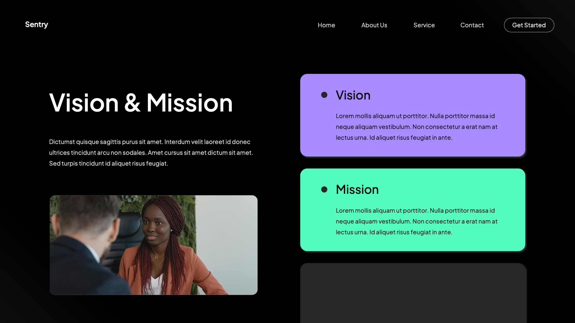 Black yellow Modern Business Company Profile Template, Presentation ...