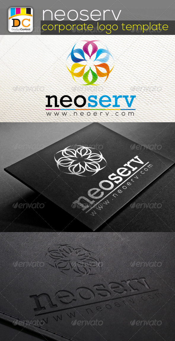 NeoServ_Corporate Logo Template - Vector Abstract