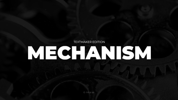 Titles Animator - Mechanism