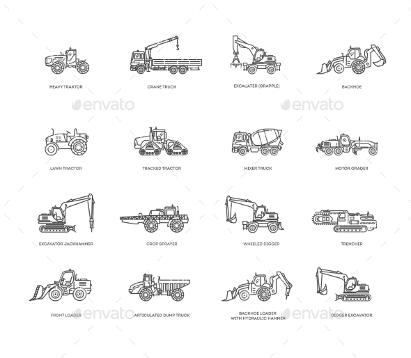 Construction Vehicles and Agricultural Machinery