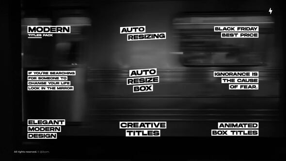 Auto-Resize Titles | Premiere Pro, Premiere Pro Templates | VideoHive