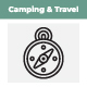 Camping & Travel Icon