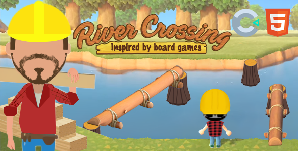 River Crossing (HTML5 Game - Construct 3)
