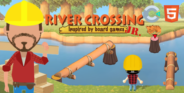 [DOWNLOAD]River Crossing JR (HTML5 Game - Construct 3)