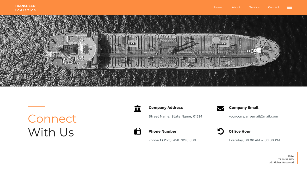 Transpeed - Logistic Google Slide Templates, Presentation Templates