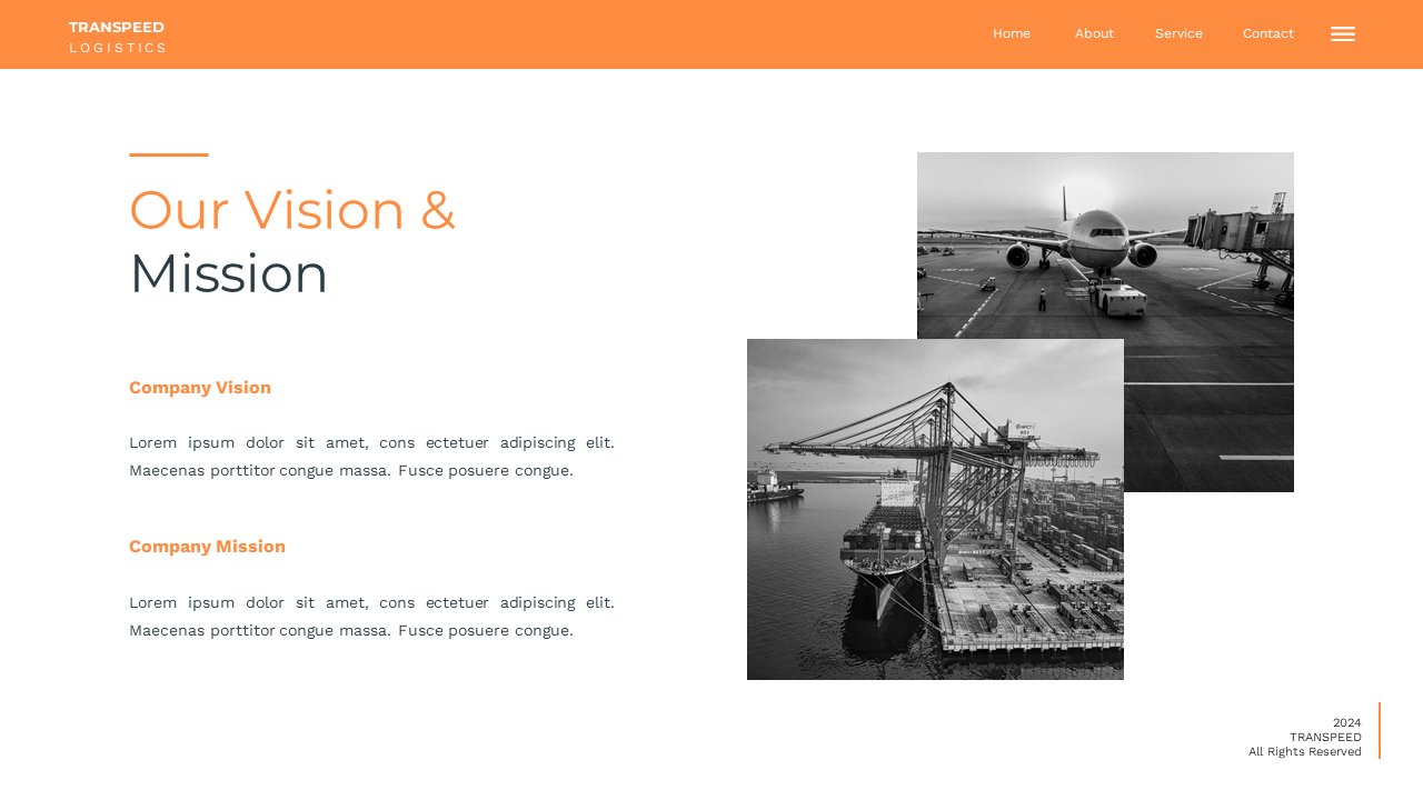 Transpeed - Logistic Keynote Templates, Presentation Templates ...