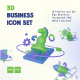Business 3D Icon Set 