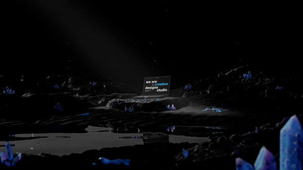 Crystal Presentation Product Promo template preview