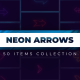 50 Neon Arrows | Premiere Pro - VideoHive Item for Sale