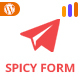 Material Based Spicy Form for Wordpress 6