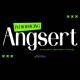 Angsert - An Elegant Sans Serif Typeface