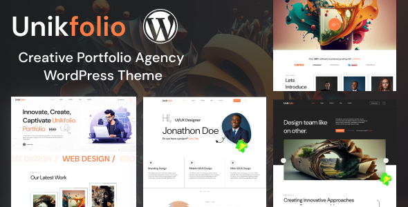 [DOWNLOAD]UnikFolio - Creative Agency and Portfolio WordPress Theme