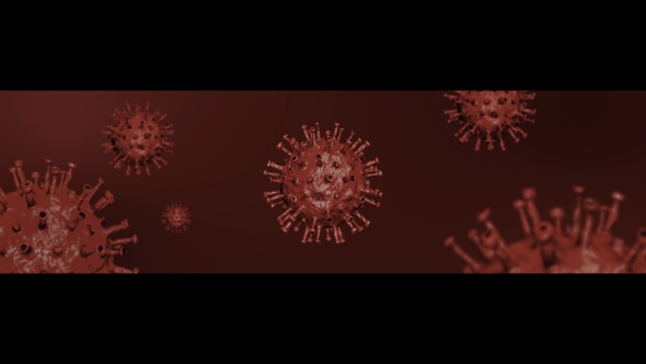 Coronavirus ( Covid - 19 ) Wide Dark Background Pack (Pack of 6)