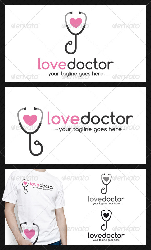 Doctor Love Logo Template - Objects Logo Templates