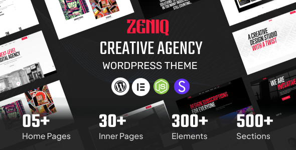 [DOWNLOAD]Zeniq - Creative Agency & Portfolio WordPress Theme + RTL