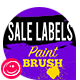 Sale Labels Paint Brush - VideoHive Item for Sale