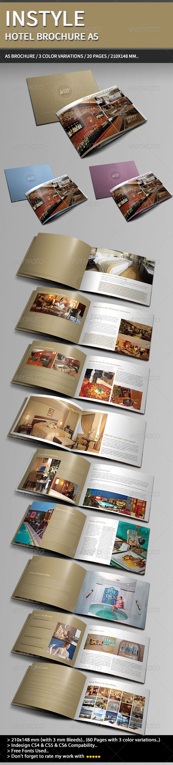 InStyle Hotel Brochure A5.. - Informational Brochures
