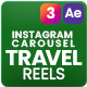 Instagram Travel Reels Carousel - VideoHive Item for Sale