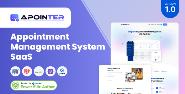 Apointer  Appointment Management System SaaS