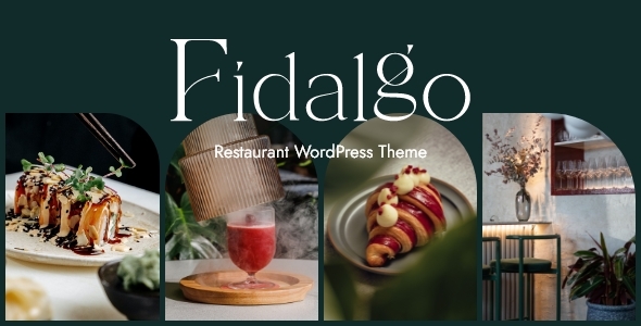 Fidalgo - Restaurant WordPress Theme