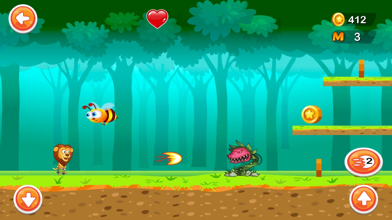 Wild Animal Run + Endless Run Game + Android Studio by SuperGameStudio