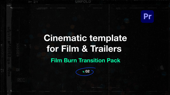 Film Burn Transition Pack 02