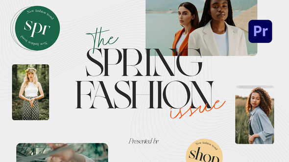 Fashion Show Opener | for Premier Pro | Fashion Slideshow Premiere Pro template preview