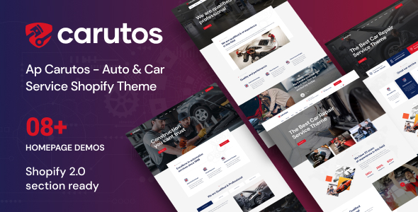 Ap Carutos - Auto & Car Services  Shopify Theme