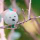 Artificial bird on pink tree branch children crafts in kindergarten - PhotoDune Item for Sale