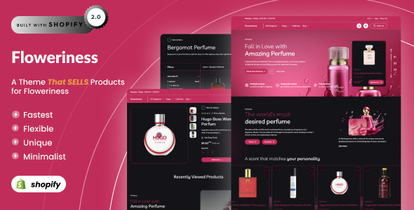 Floweriness - Floral Fragrance Shopify Theme OS 2.0