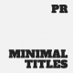 Minimal Titles 