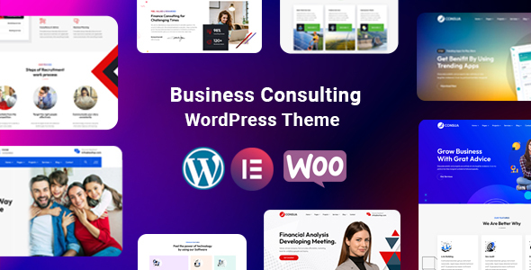 Consua - Business Consulting  WordPress