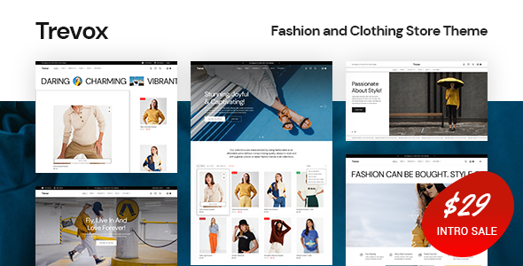 Trevox – Fashion and Clothing Store Theme