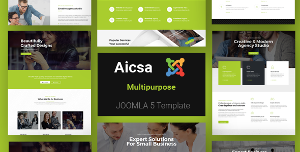 Aicsa - Joomla 5 Responsive Multipurpose Website Template