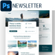 Travel Agency Email Newsletter PSD Template