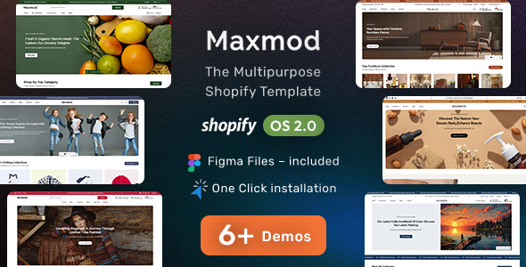 Maxmod – Multipurpose Shopify 2.0 Theme