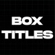Box Titles | MOGRT - VideoHive Item for Sale