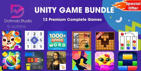 [DOWNLOAD]Bundle 12 Unity Complete Games