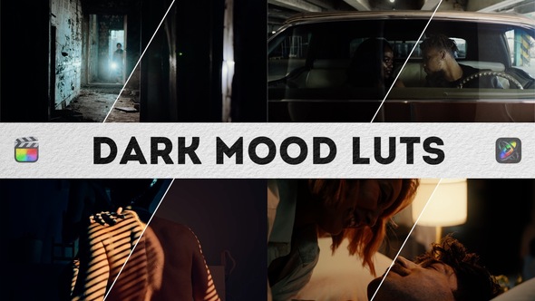 Dark Mood LUTs | FCPX & Apple Motion