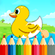 Kids Coloring Book For Android, Drawing Games: Draw & Color, Easy coloring pages for kids