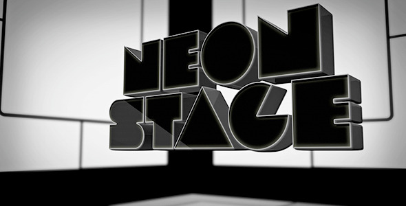Neon Stage - VideoHive 4141800