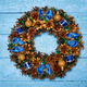 Christmas wreath top view - PhotoDune Item for Sale