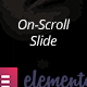 On-Scroll Slide for Elementor